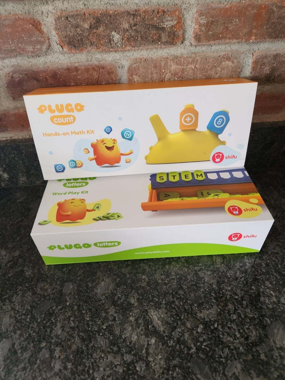 Shifu Plugo "Count" Hands-On Math AND Letters Word Play Kit